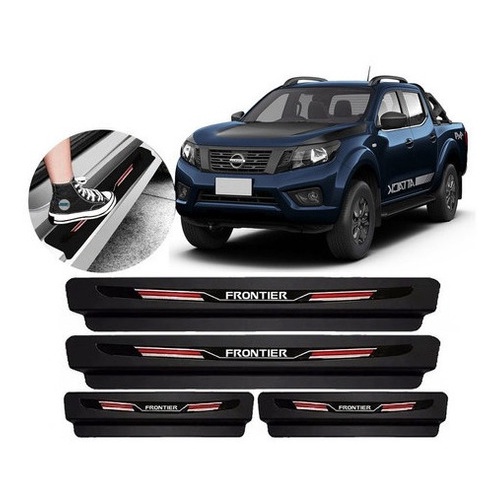 Soleira Protetora De Porta Sport Nissan Frontier Todos