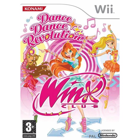 Dance Dance Revolution Winx Club - wii