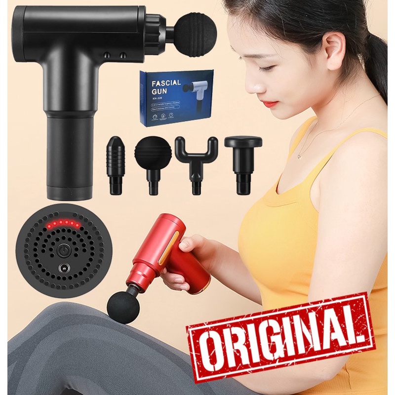 Massageador Elétrico Muscular Profissional Pistola Aparelho Miofascial Profissional Fisioterapia Portátil Sem Fio Bivolt