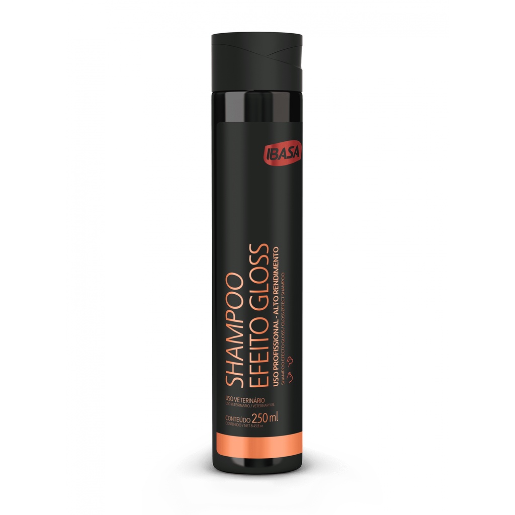 Shampoo Efeito Gloss Pet 250ml Ibasa Shopee Brasil