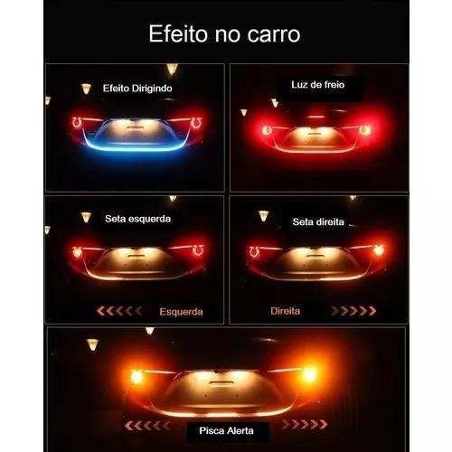 Fita Led Porta Malas Veicular Freio Pisca Seta em Oferta na Shopee