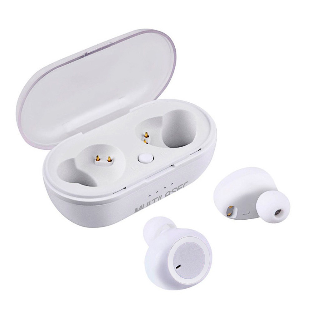 FONE OUVIDO SEM FIO PH300 MULTILASER BLUETOOTH 5.0 BRANCO | Shopee Brasil