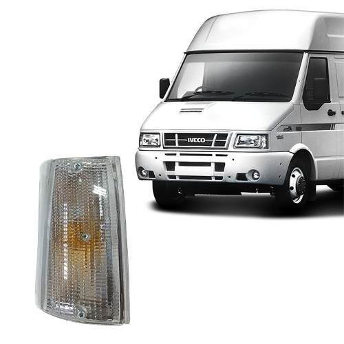 Lanterna Dianteira Iveco Daily 1997 98 99 2000 2001 2002 2003 2004 2005 2006 2007 Superior Cristal