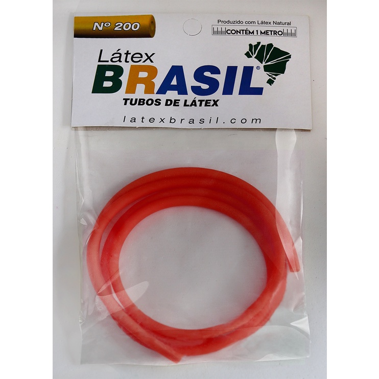 Tubo De Latex Nº 201, Cor Vermelho, 1 Metro, Garrote, Tripa De Mico, Torniquete