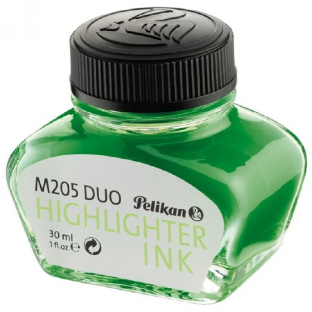 Tinta Para Caneta Tinteiro Pelikan Highlighter Verde