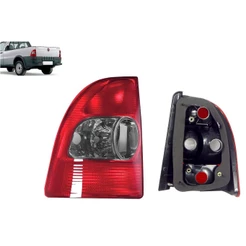 Lanterna Traseira Fiat Strada 2001 2002 2003 2004 Lado Esquerdo Lado do Motorista Rubi/Fumê