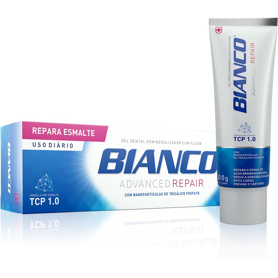 Creme Dental Bianco Repair Gengivite Clareador Sensibilidade