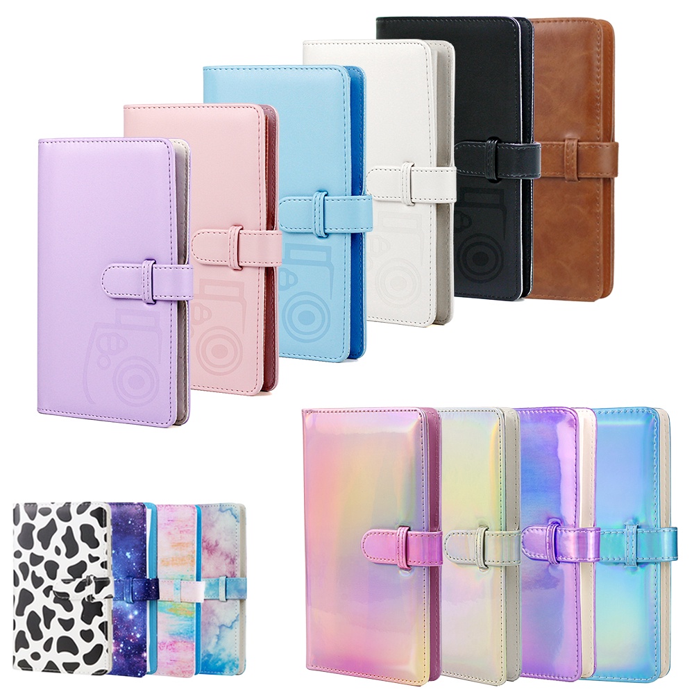 -Includes Sticker-Álbum De Filme Com 96 Bolsos Para Fujifilm Instax Mini 8 9 11 7s 70 90 Sp-2 Câmera Fotográfica