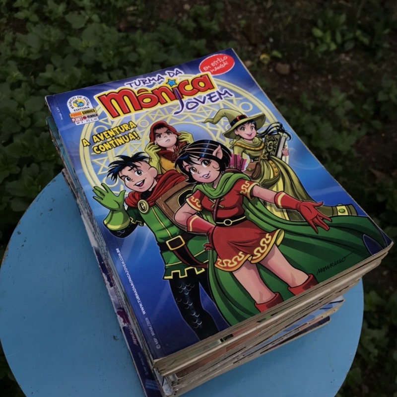 GIBI TURMA DA MÔNICA JOVEM • A AVENTURA CONTINUA - REVISTA N2 (2008) - PARA COLECIONADORES // MANGÁ //GIBI.