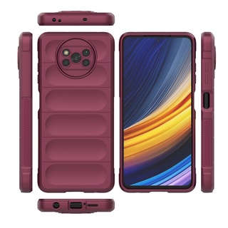 Para POCO X3 NFC/Pro Capa Protetora De Silicone Macio TPU Traseira Do Telefone