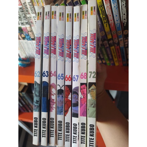 Bleach Vol 62, 63, 64, 65, 66, 67, 68, 72