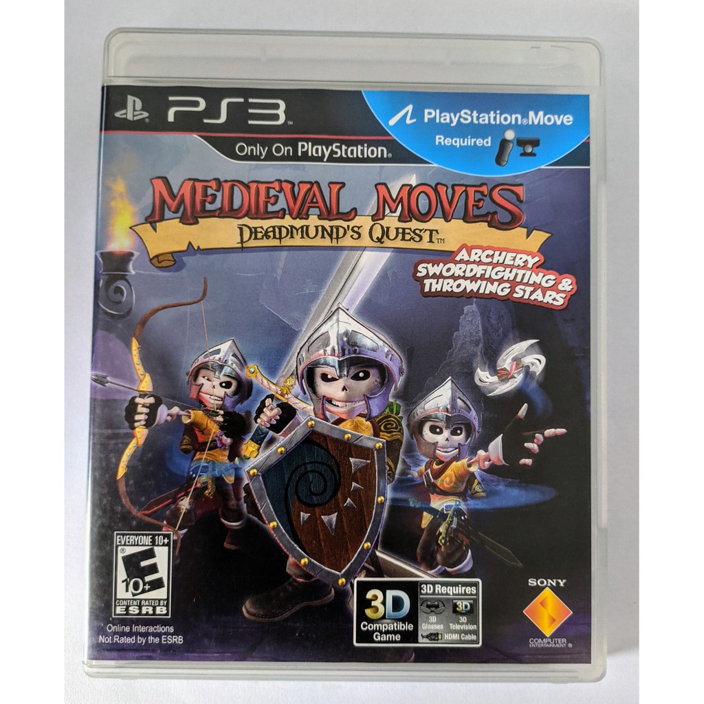 Medieval Moves Deadmund's Quest Original Mídia Física Ps3 Envio Imediato
