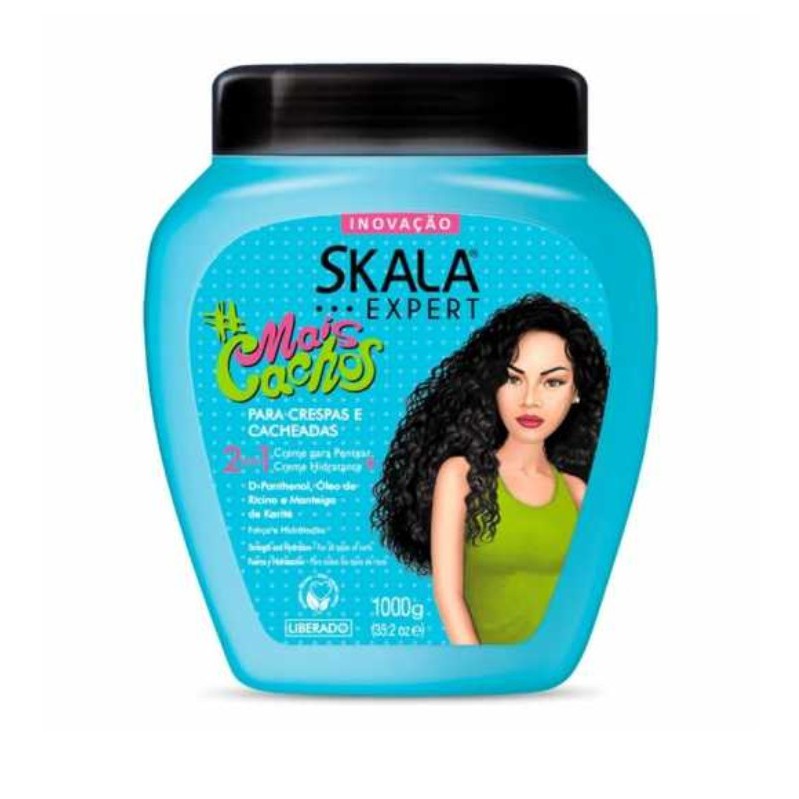 Creme de pentear + creme hidratante Skala Mais Cachos 1kg | Shopee Brasil