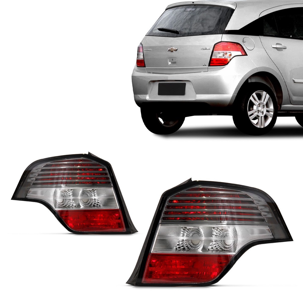 Lanterna Agile 2009 2010 2011 2012 2013 Fumê em Oferta na Shopee