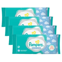Kit Lenços Umedecidos Pampers Cheirinho de Bebê com 192 unidades