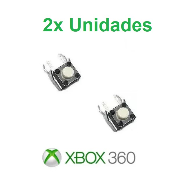 Botão Rb Lb interno Reparo Controle Xbox One Xbox 360 ( 2 Unidades)