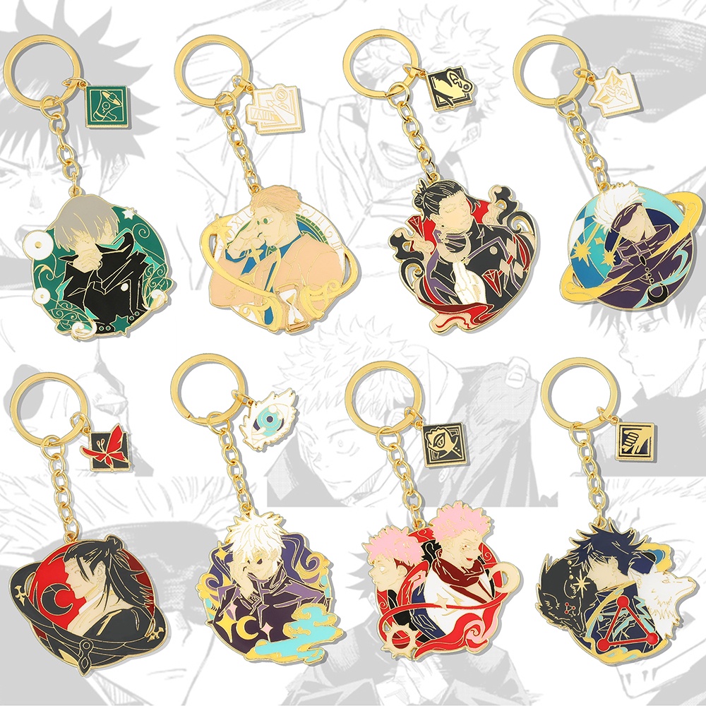 Chaveiro Com Pingente Anime Jujutsu Kaisen Fushiguro Megumi Cartoon Fresco Figura Jojo / Pretori em Oferta na Shopee