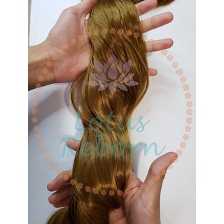 Fibra Beautex Para Reborn Cor Loiro Mel Nº15 C/ 25g
