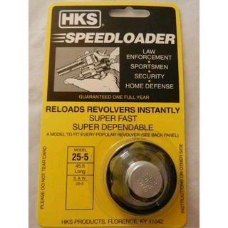 thumbnail image 2 of HKS 6 Shot Speed Loader For Smith & Wesson 25-5 & Taurus .45 Raging 2 of 13