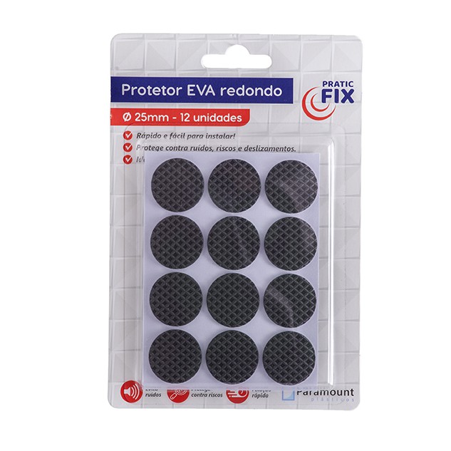 Protetor Eva Adesivo Redondo Anti Impacto 25 mm | Shopee Brasil