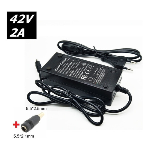 Carregador Bateria De Litio Bike Elétrica 36v 20a Bivolt P4