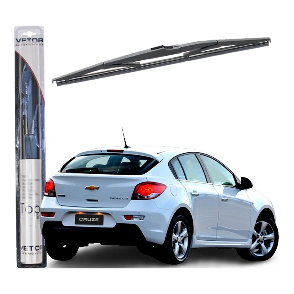 Palheta Parabrisa Traseira Cruze 2012 A 2018 Encaixe Original Vetor ...