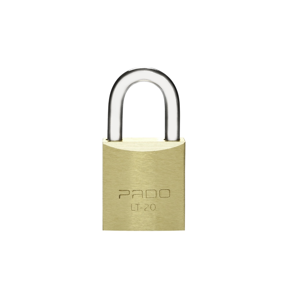 Cadeado Latão 20mm LT-20 com 2 Chaves Pado