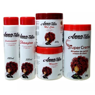 KIT ANNA TELLES COM MEL 500G + 1 SUPER CREME DE 1KG