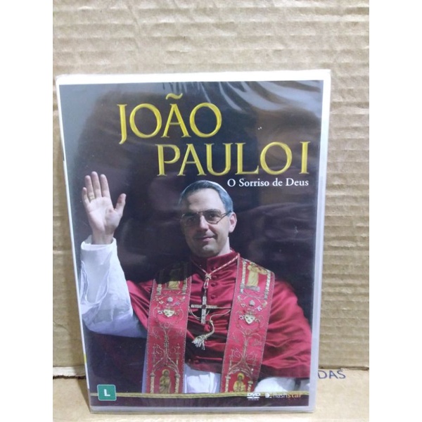 DVD JOÃO PAULO 1°- O SORRISO DE DEUS (ORIGINAL-LACRADO)