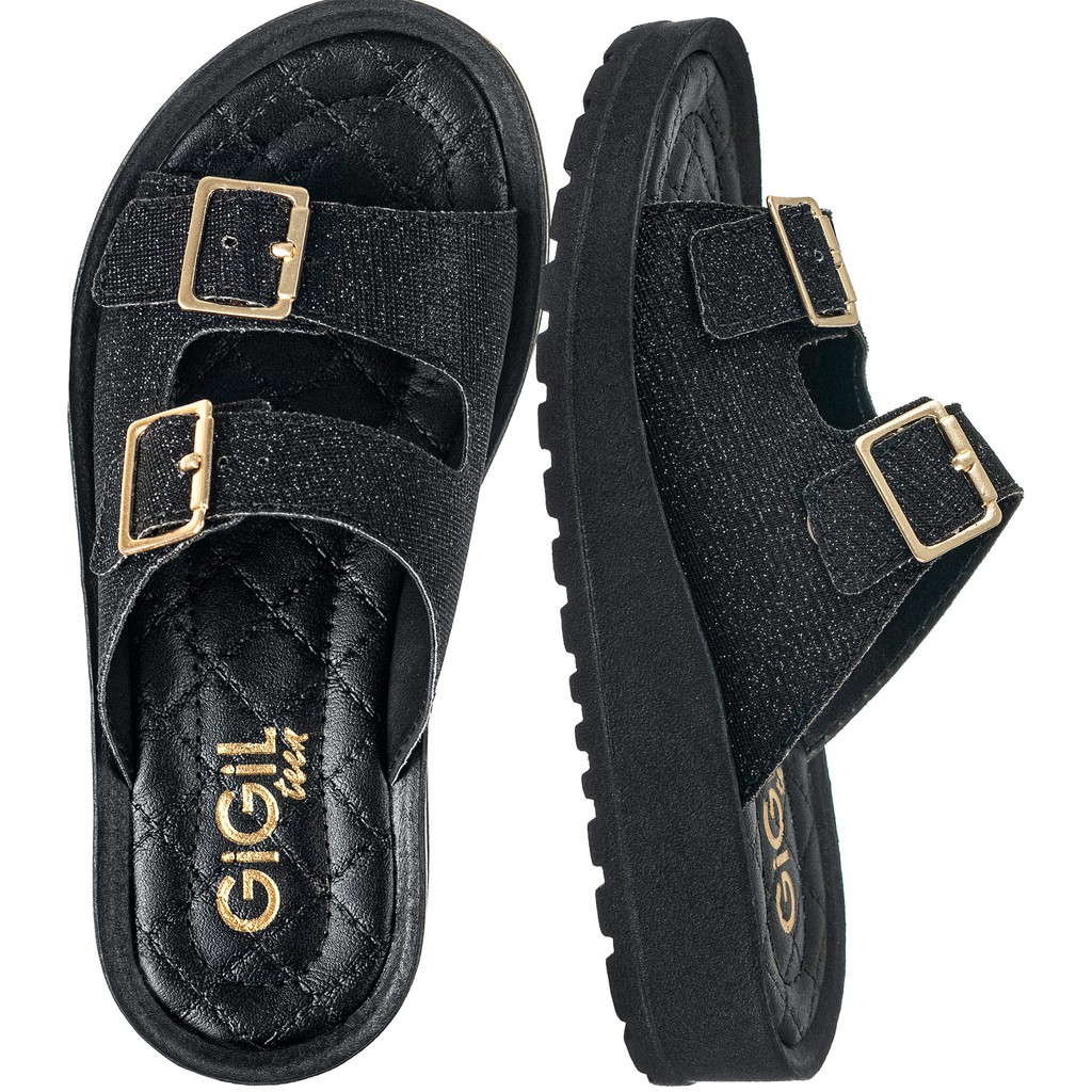 Detalhes do Chinelo Slide Birken Feminina Infantil Confortável Moda Macia Blogueira