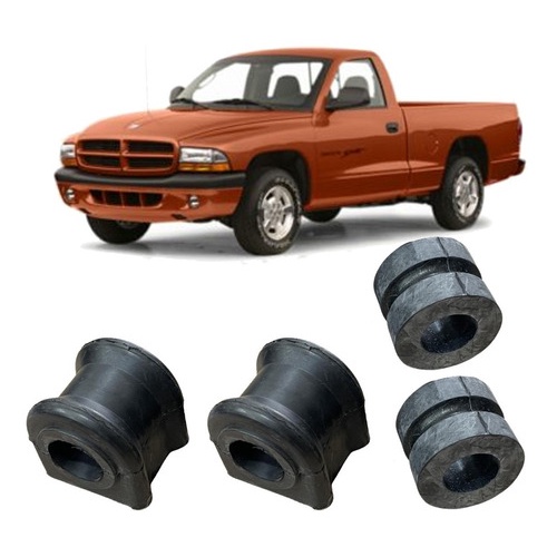 Bucha Barra Estabilizador Dakota 1998 1999 2000 2001 C/ 4 Buchas