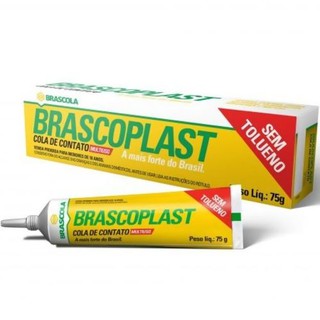 Kit 2 Cola Contato Profissional 75g Brascola Sapato Tenis
