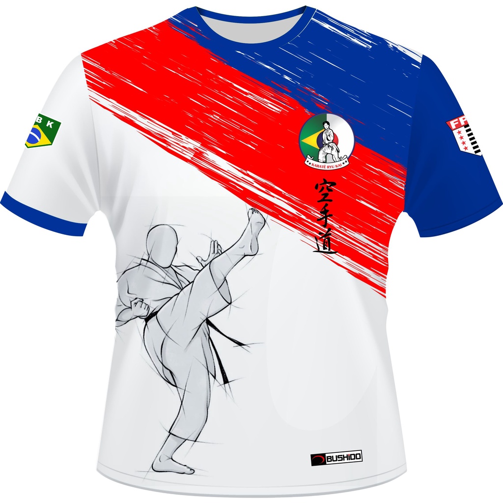 Camisa Karate Equipe Ryu Kai 742-2