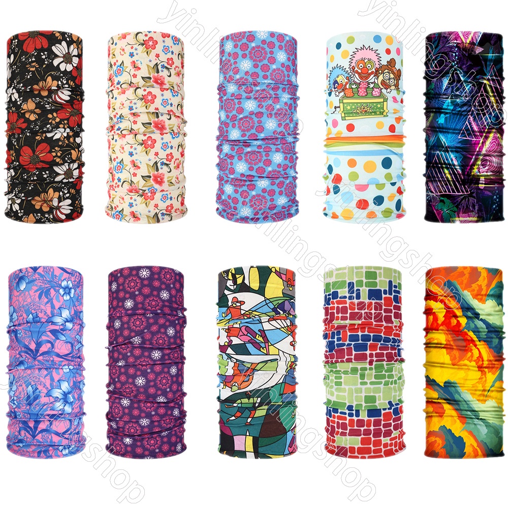 Bandana Pink Fashion Com Estampa 3D Anti Poeira/Esportiva Para Motocicleta/Bicicleta