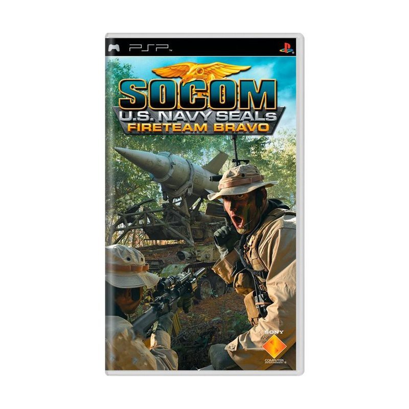 Jogo Socom U S Navy Seals Fireteam Bravo Psp Shopee Brasil