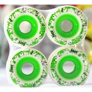 Roda Face Skate Splash 65mm Verde 82a Longboard Skate Slide Nota Fiscal incluida NF