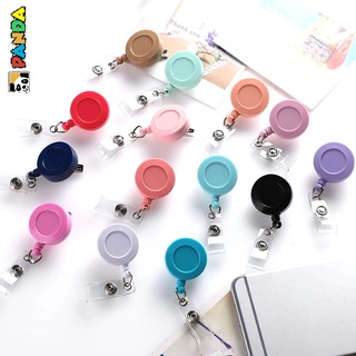 Elástico De Crachá Compacto Ajustável Retrátil Roller Clips