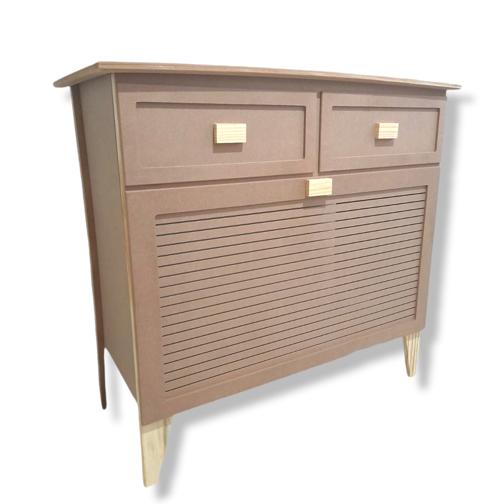 Cômoda 2 Gaveta 1 Porta Desmontável Fake Mesa Decoração Mdf em Oferta na Shopee