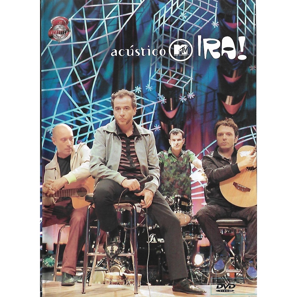 DVD - IRA! - ACUSTICO MTV - IRA - ENVELHEÇO NA CIDADE original