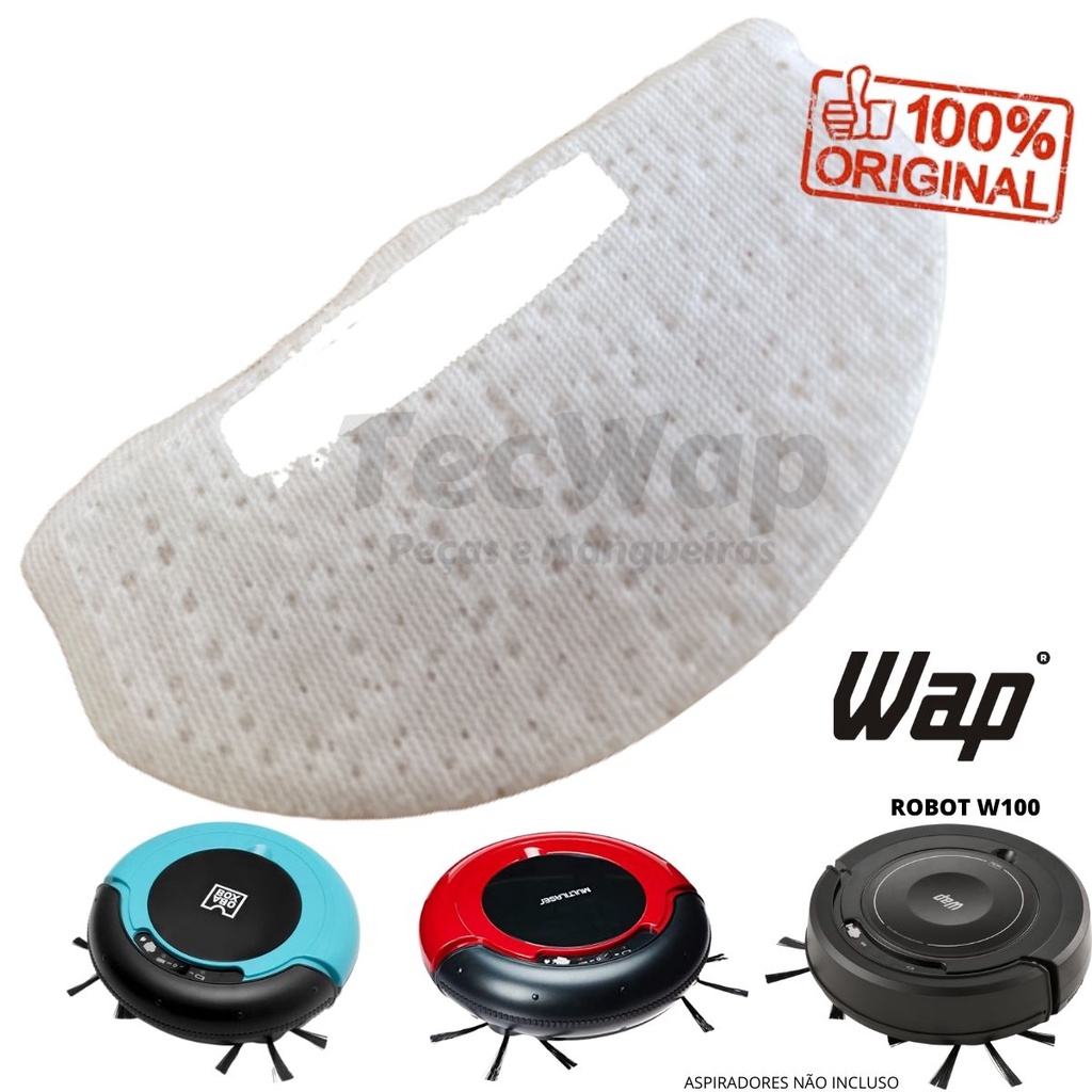 Filtro Para Robô Aspirador Mondial RB01/Multilaser HO041/Obaduster/Wap W100 …