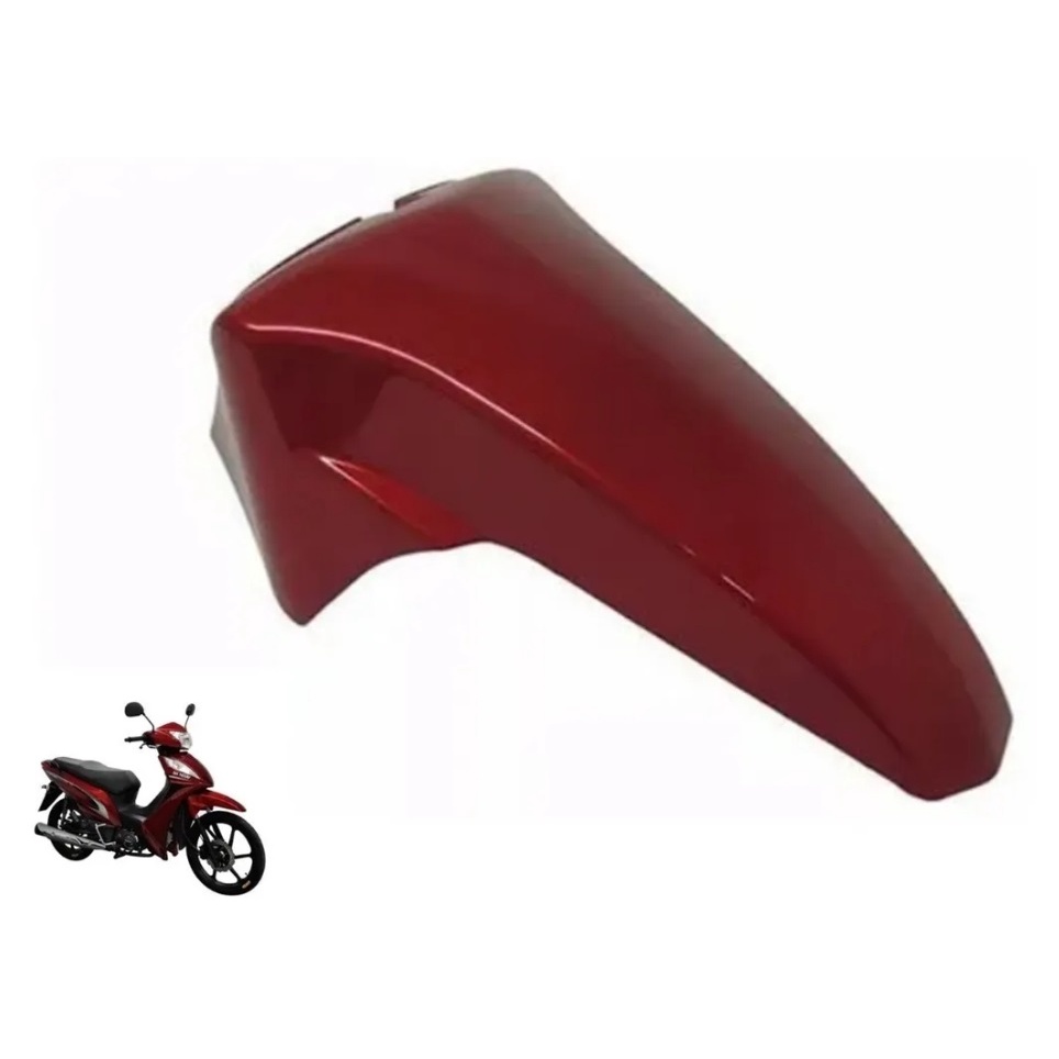 Paralama Dianteiro Shineray Jet 50 Vermelho