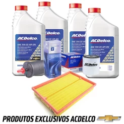Kit Troca Oleo E Filtros 1.0 1.4 Onix 2013 A 2016 Original