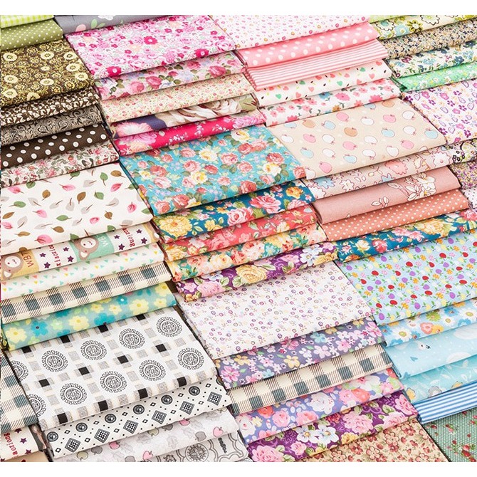 Tecido Tricoline Floral Estampado 1,50 metros de Largura 100% Algodão Promoção