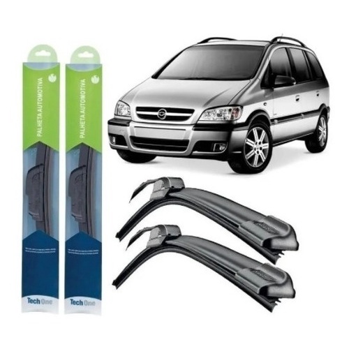 Kit Palhetas Limpador Parabrisa  Gm Zafira 2001 Ate 2012