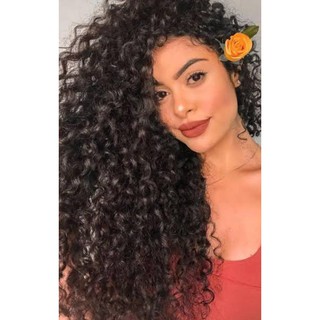 cabelo humano cacho caipira 50g