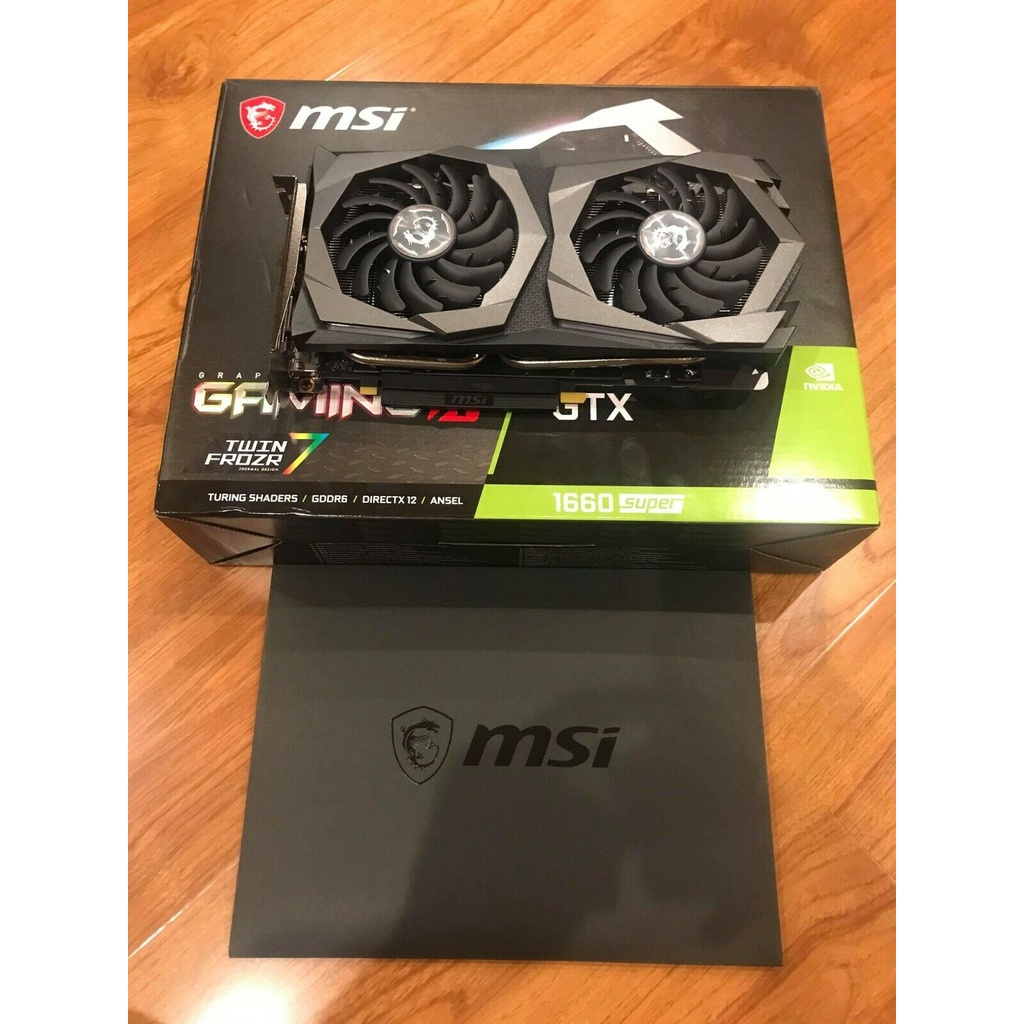 CARD MÀN HÌNH MSI GTX 1660 SUPER VENTUS OC (6GB | LIKE NEW