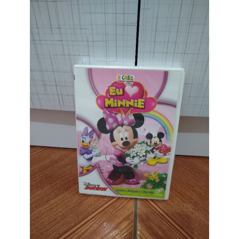 Dvd - Eu Minnie - A Casa do Mickey Mouse - Original Novo Lacrado
