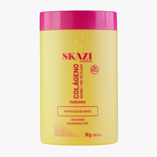 Mascara De Tratamento Skazi Vegana Reparação De Danos Colageno 1 Kg em Oferta na Shopee