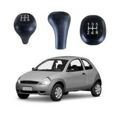 Bola Cambio Manopla Ford Ka 1997 1998 1999 2000 2001 Preto 5 Marchas Ré para Trás PROMOÇÃO SHOPEE