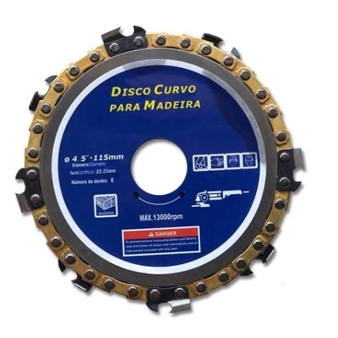 Disco de Serra Circular com Corrente 115 mm. x 22 mm. Profield 0040701156 - LMS FERRAMENTAS